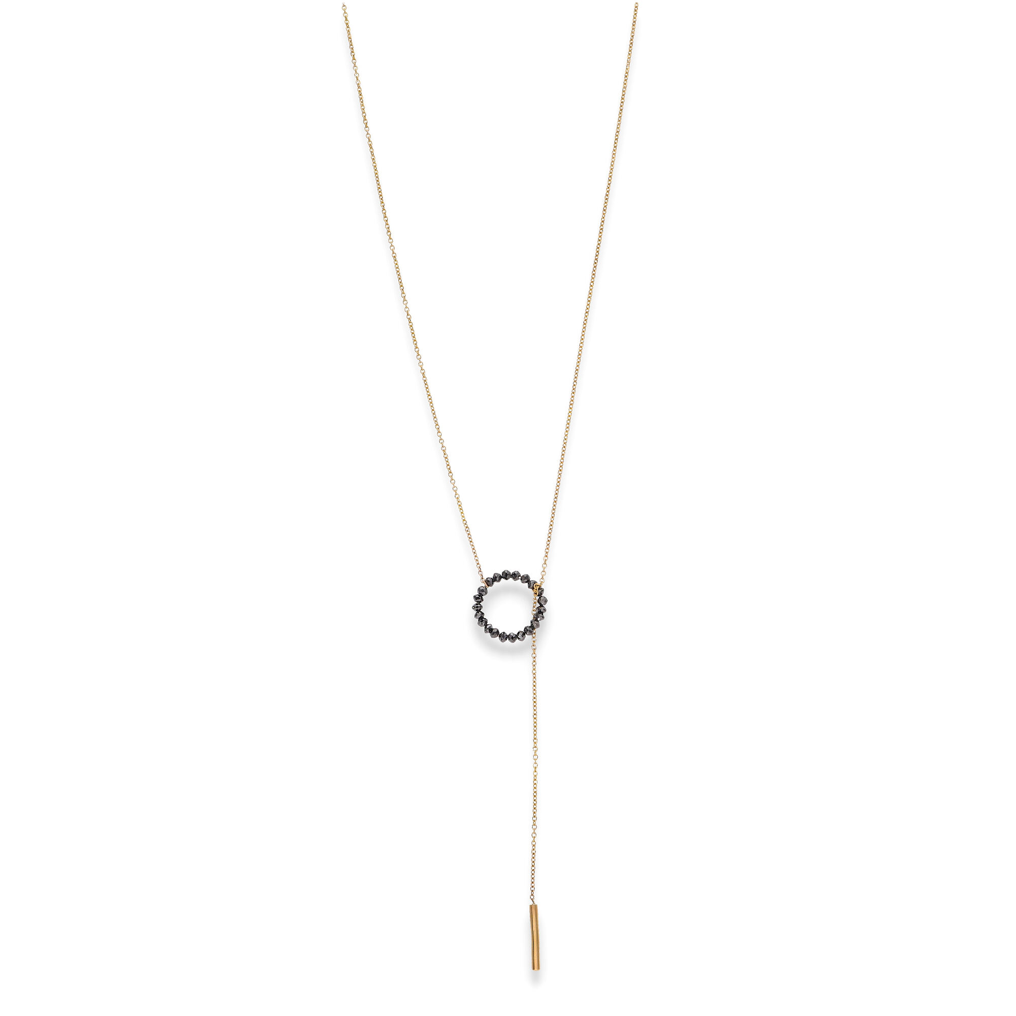 K360 Jewellery Photographer Cape Town Black Diamond circle necklace_4